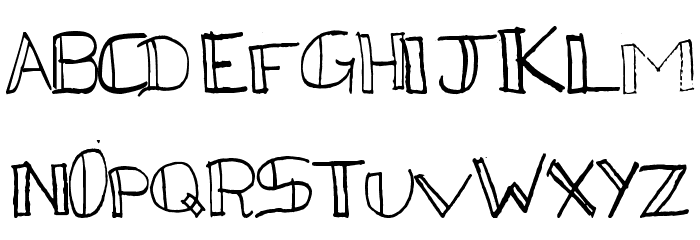 Kega Font LOWERCASE