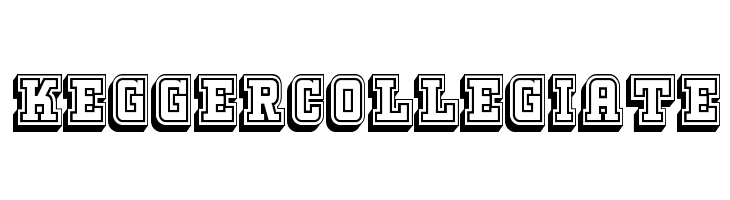 KeggerCollegiate Font