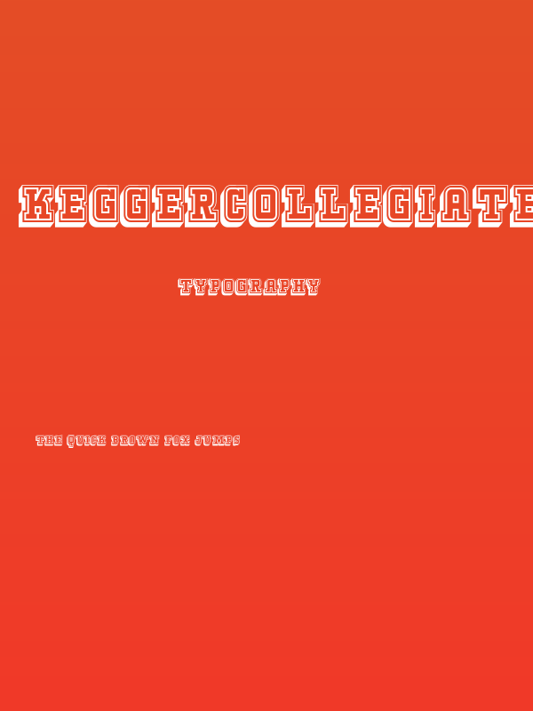 KeggerCollegiate Poster