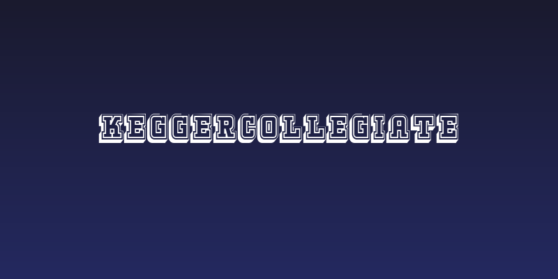 KeggerCollegiate Social Header