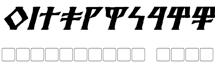 Kehdrai Bold Italic Font OTHER CHARS