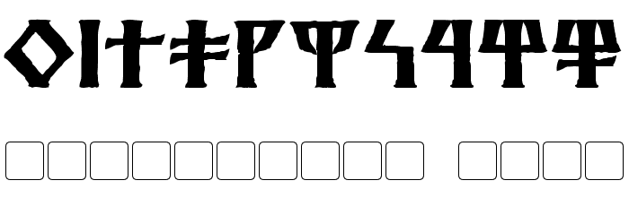 Kehdrai Bold Font OTHER CHARS