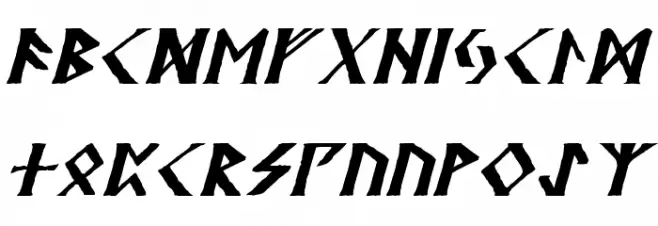 Kehdrai Italic 字体 大写