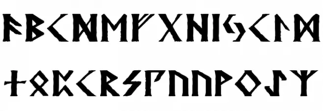 Kehdrai 字体 大写