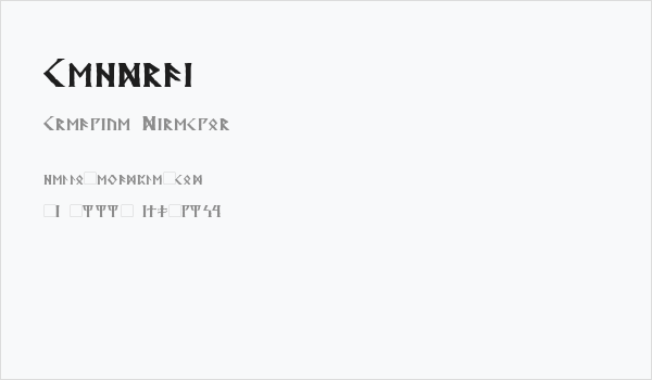 Kehdrai Business Card