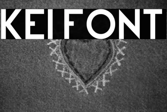 Kei Font examples