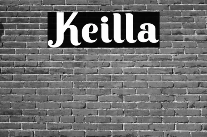 Keilla Font examples
