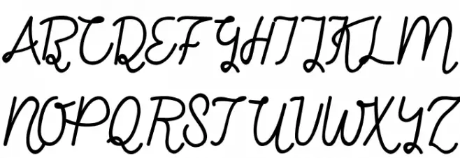 Keira Dreamer DEMO Font UPPERCASE