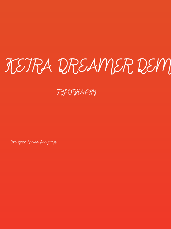 Keira Dreamer DEMO Poster