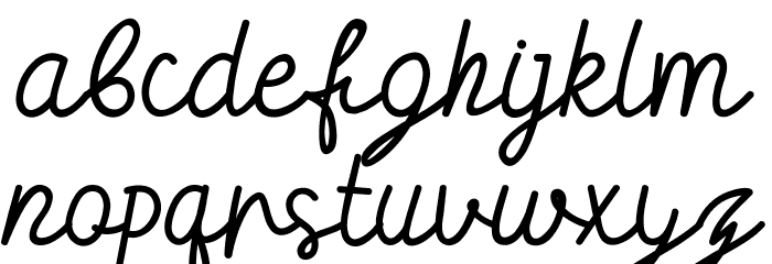 Keira Dreamer DEMO Font LOWERCASE