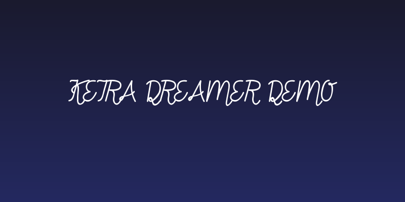 Keira Dreamer DEMO Social Header