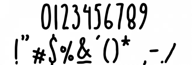 Keisya Font OTHER CHARS