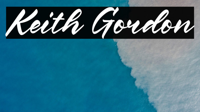 Keith Gordon Example 2