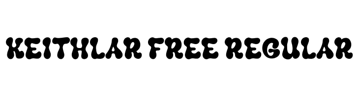 Keithlar Free Regular  Frei Schriftart Herunterladen