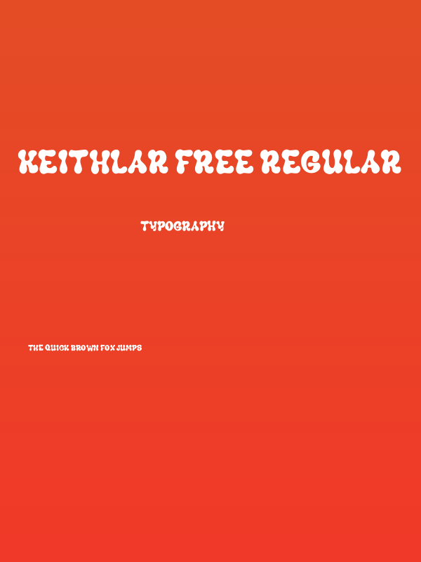 Keithlar Free Regular Poster