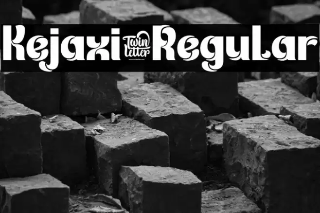 Kejaxi-Regular フォント examples