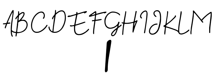 Kekasih DEMO Font OTHER CHARS