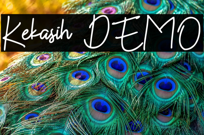 Kekasih DEMO Example 2