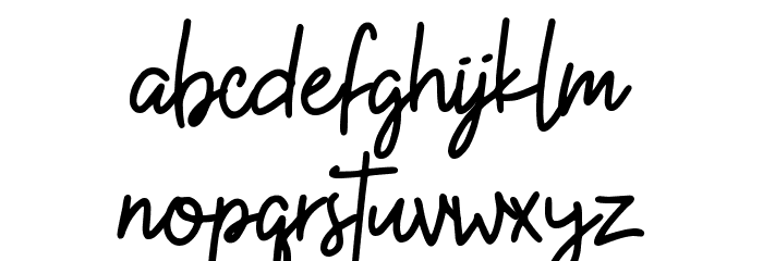 Kekasih DEMO Font LOWERCASE