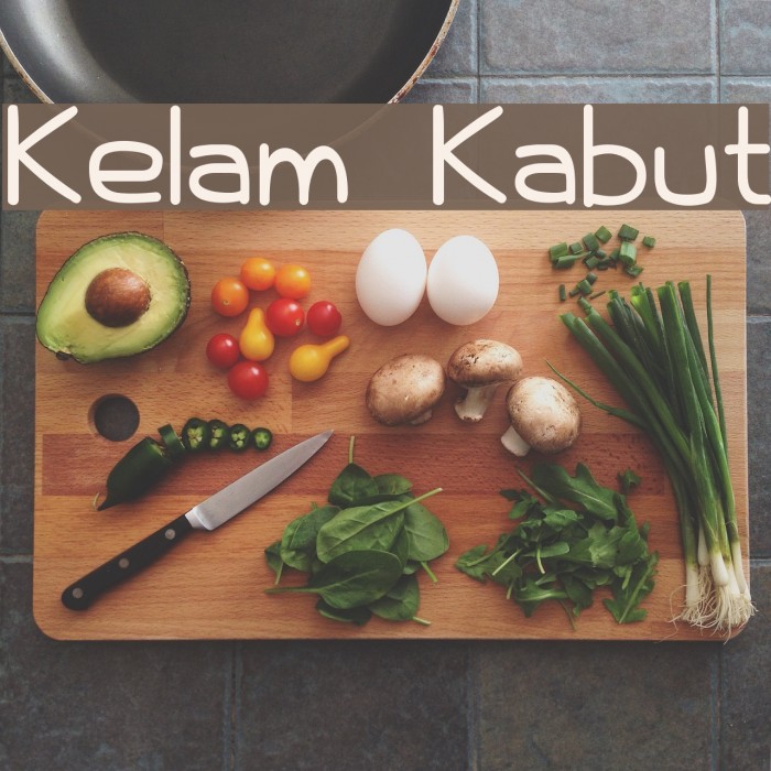 Kelam Kabut Example 1