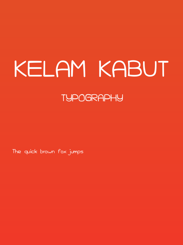 Kelam Kabut Poster