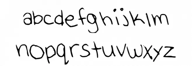 KelissaThin 字体 小写