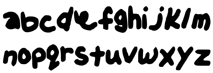 Kelissa Font LOWERCASE
