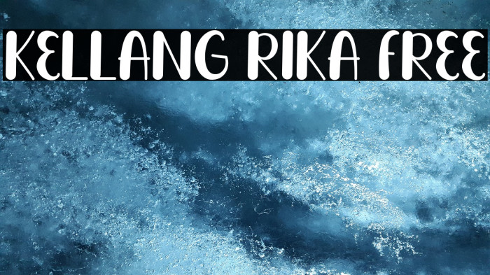 Kellang Rika FREE Font examples