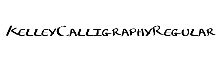 Kelley Calligraphy Regular  Fuentes Gratis Descargar