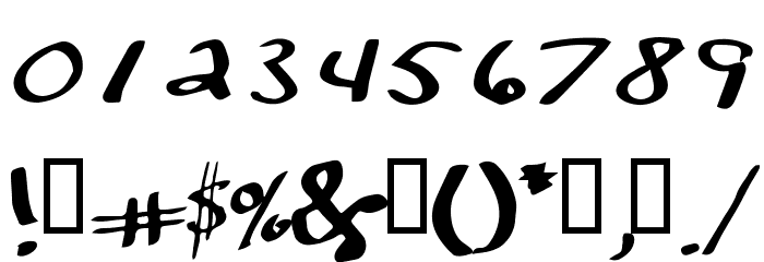 Kelley Calligraphy Regular Font OTHER CHARS