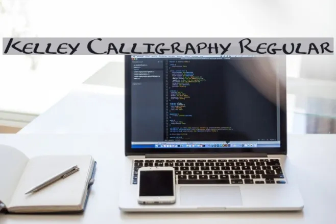 Kelley Calligraphy Regular Example 1