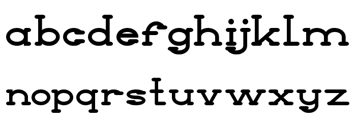 Kellia Wakeup DEMO Serif Font LOWERCASE