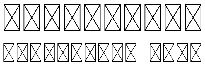Kellia Wakeup DEMO Font OTHER CHARS