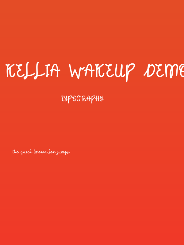 Kellia Wakeup DEMO Poster