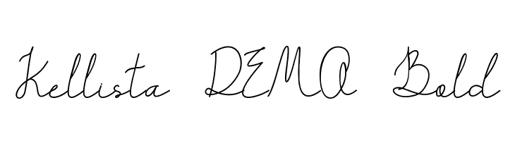 Kellista DEMO Bold  Frei Schriftart Herunterladen