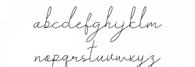 Kellista DEMO फ़ॉन्ट लोअरकेस