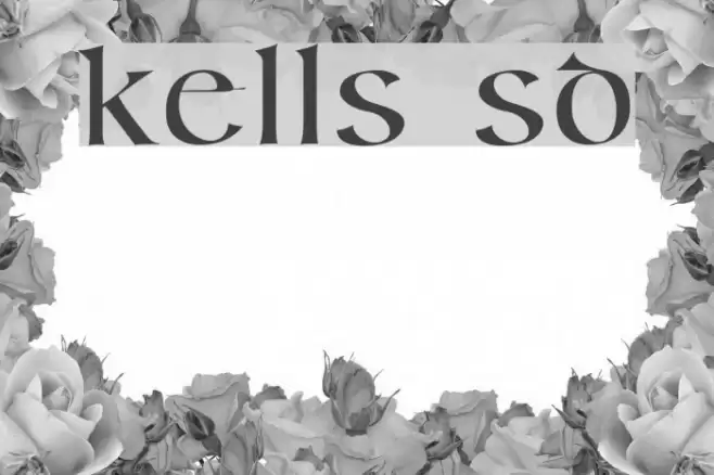 Kells SD Font examples