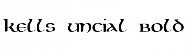Kells Uncial Bold  baixar fontes gratis