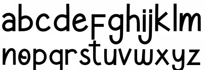 Kellvin Шрифта строчной