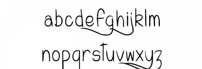 Kelly Brush The World Schriftart Kleinbuchstaben