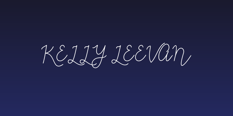 Kelly Leevan Social Header