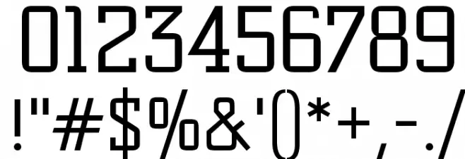 Kelly Slab Font OTHER CHARS