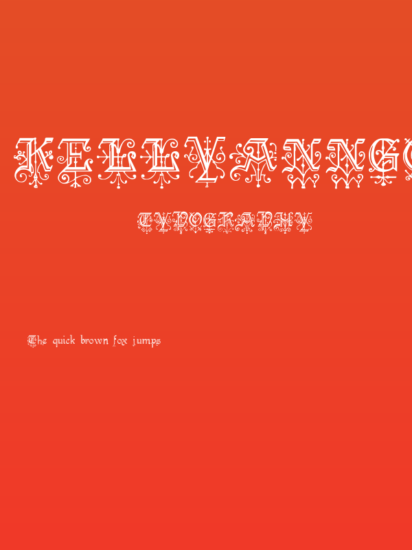 KellyAnnGothic Poster