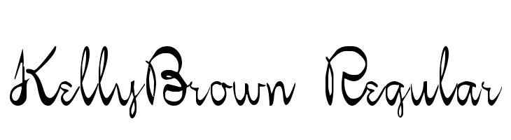 KellyBrown Regular  Fuentes Gratis Descargar
