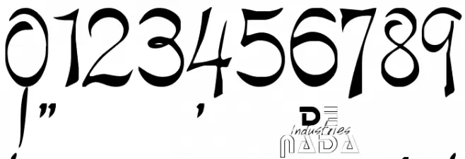 KellyBrown Regular Font OTHER CHARS