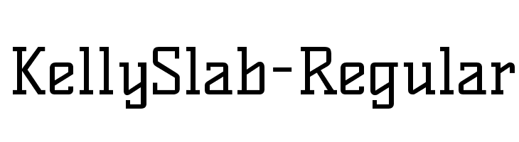 KellySlab-Regular  नि: शुल्क फ़ॉन्ट्स डाउनलोड