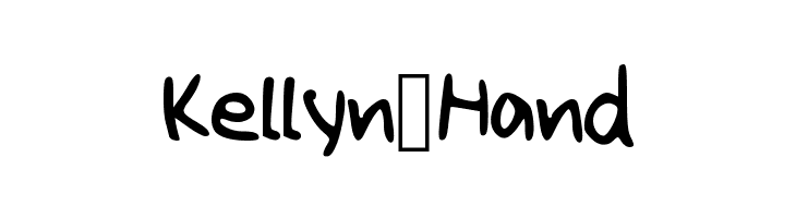 Kellyn_Hand  Fuentes Gratis Descargar