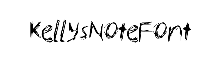 KellysNoteFont  フリーフォントのダウンロード