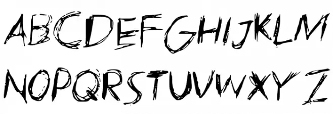 KellysNoteFont Шрифта ВЕРХНИЙ