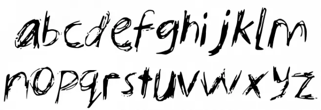 KellysNoteFont フォント 小文字